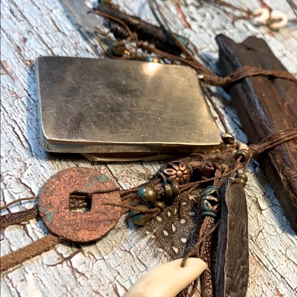 OOAK Gypsy Bohemian Necklace featured in Belle Armore Jewelry